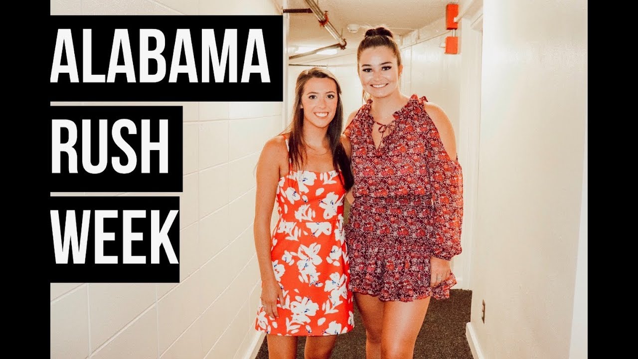 ALABAMA RUSH WEEK 2018