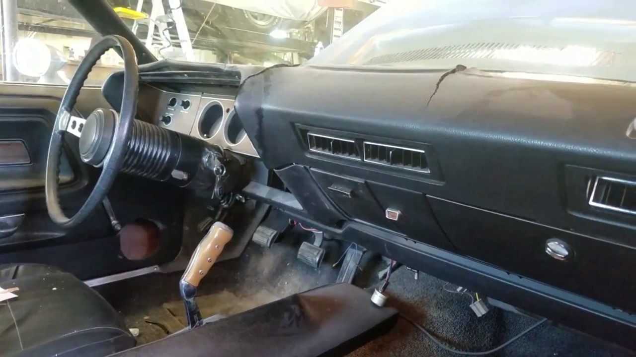 1973 Dodge Challenger Dash Removal
