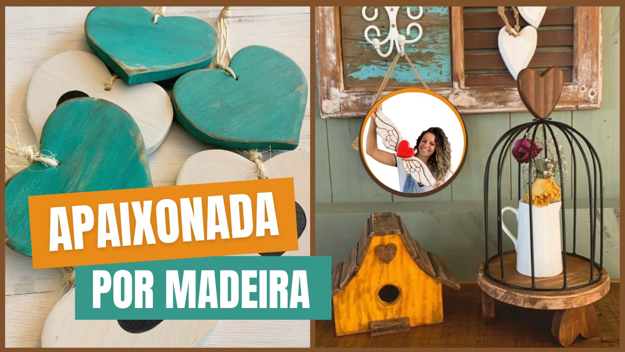 Transforme Madeira Velha em Decoração Rústico Chique