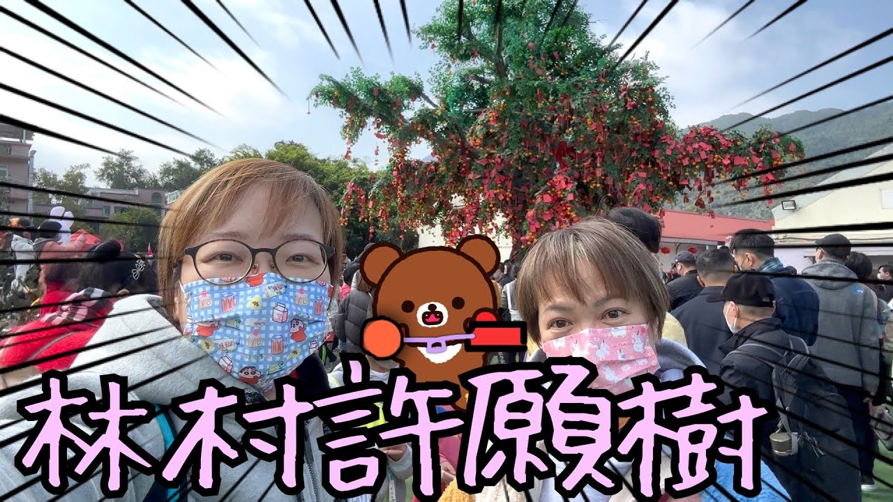 林村許願樹 ～ 等到初四才敢去😄25-1-2023