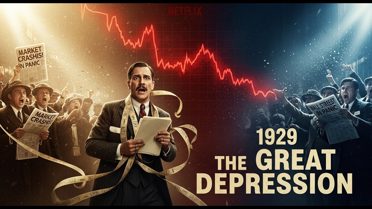 1929 Stock Market Crash Explained | The Great Depression Documentary