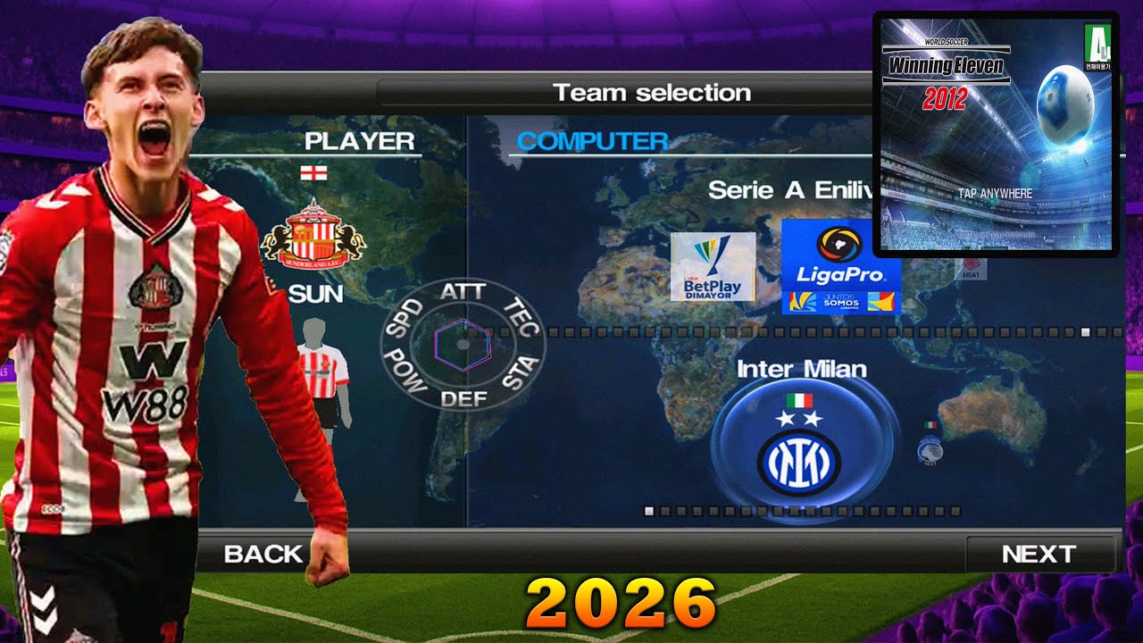 PES 2012 обновлен до 2026 года &mdash; Winning Eleven 2012 в 2026 году &mdash; WINNING ELEVEN 2012 MOD 2026 G...