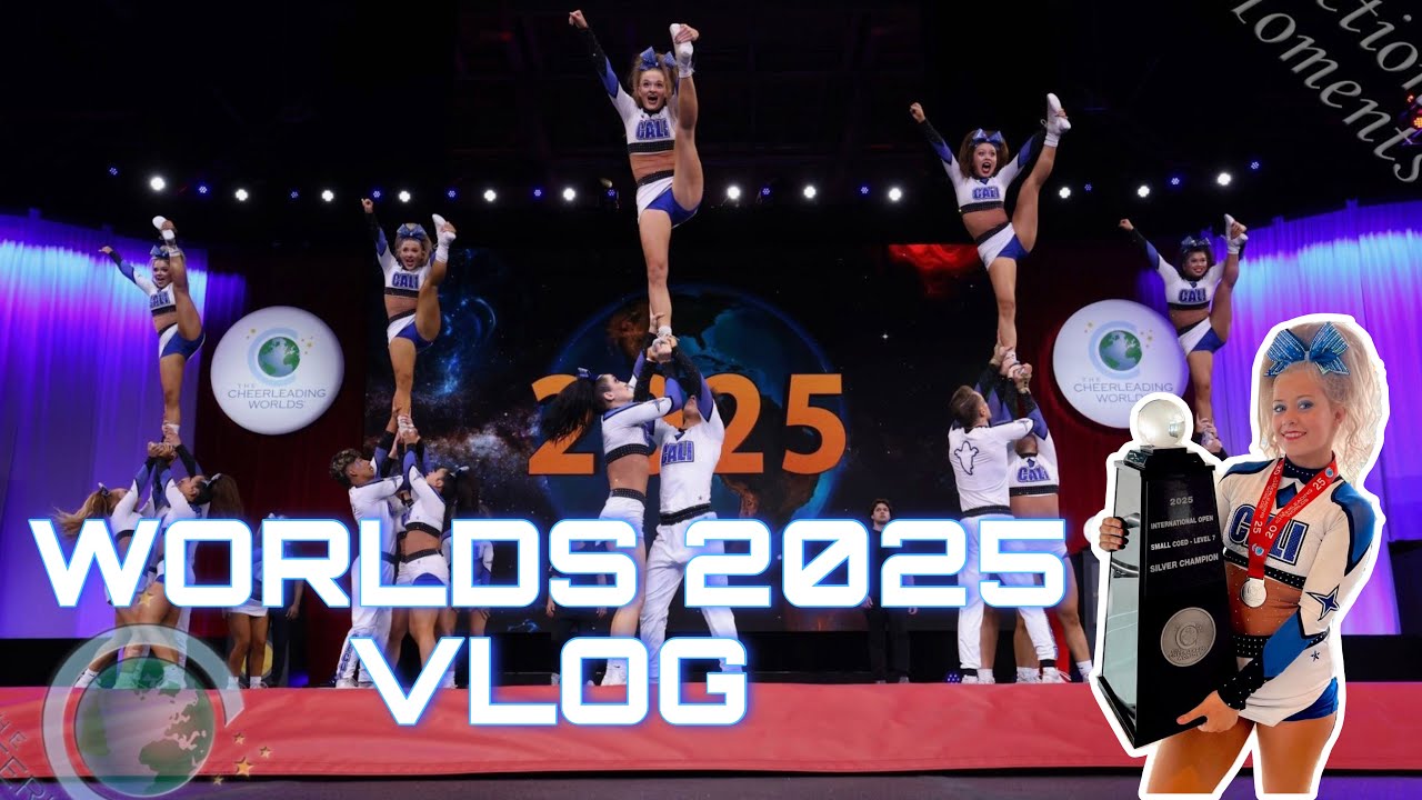 CHEERLEADING WORLDS 2025 VLOG