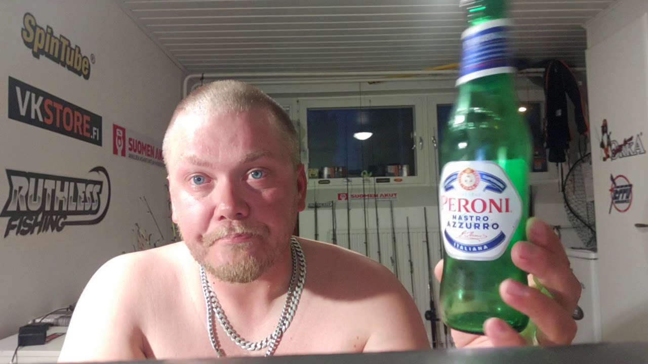 Olut testiss&auml;- Peroni nastro azzurro