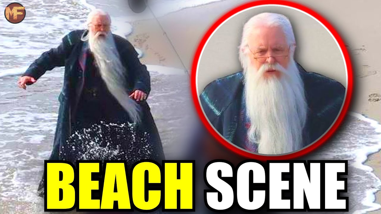 First Look at Albus Dumbledore in the HBO Harry Potter TV Series - Beach Scene