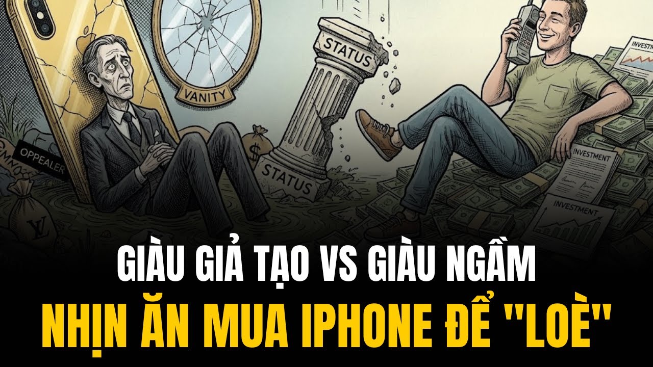 Cái Chết Của Sự HƯ VINH: Khi Nào Bạn Mới Dám Cầm ĐIỆN THOẠI CŨ Nhưng Tài Khoản ĐẦY TIỀN