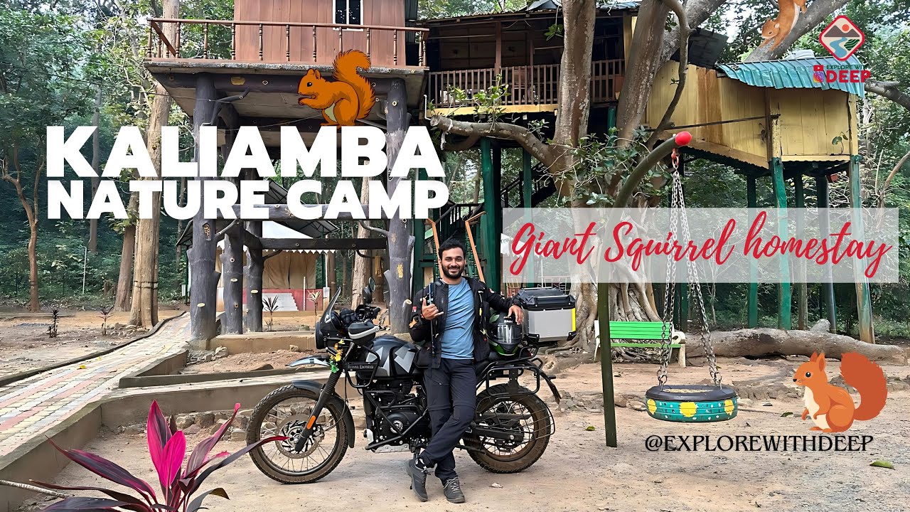 Giant SQUIRREL homestay NATURE CAMP, Kaliamba || BHANJANAGAR || #odisha