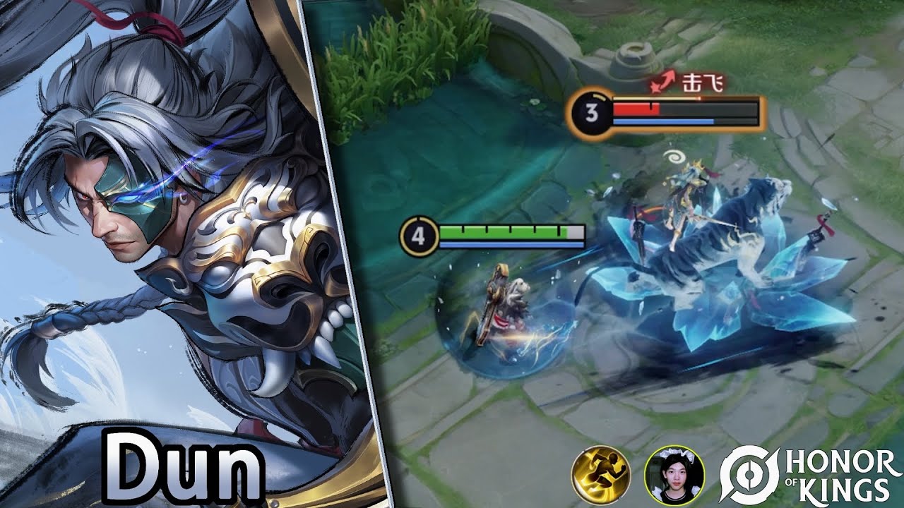 Honor of Kings （Dun）Dun's best skin so far｜A melhor skin de Dun até agora