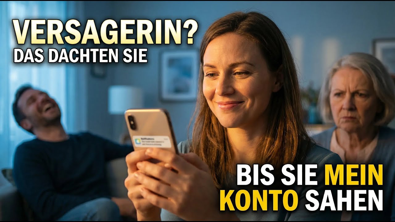 Familie hielt mich für einen Versager – bis sie mein Konto sah