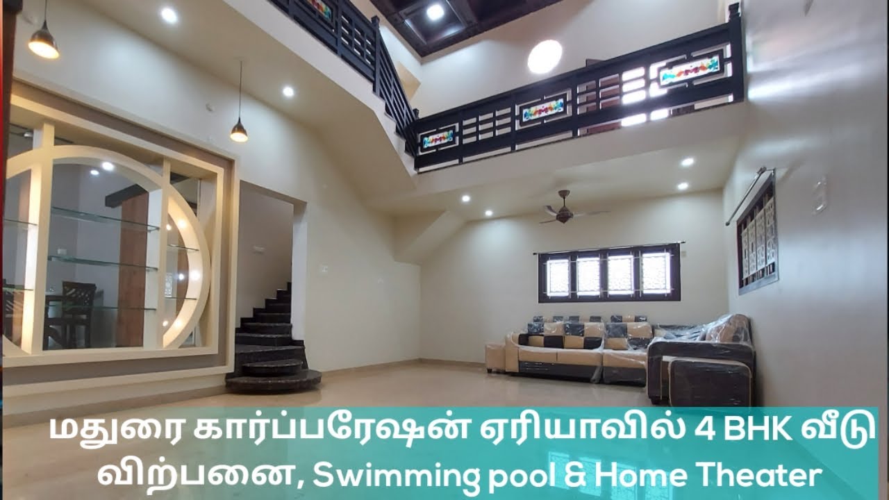 Modern 4BHK Villa l House Sale in Madurai | Madurai House Sale | Luxury House in Madurai | 5000sq.ft