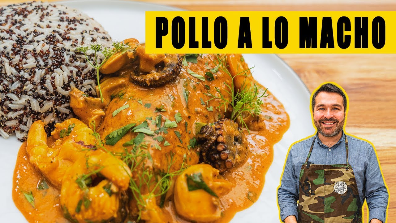 POLLO EN SALSA A LO MACHO | GIACOMO BOCCHIO