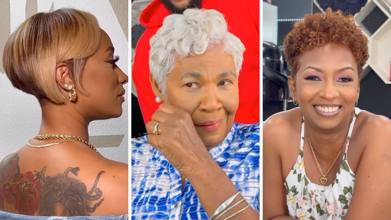 Best Women Short Haircuts 2024! 😍 15 Gorgeous Short Hairstyles for Black Women