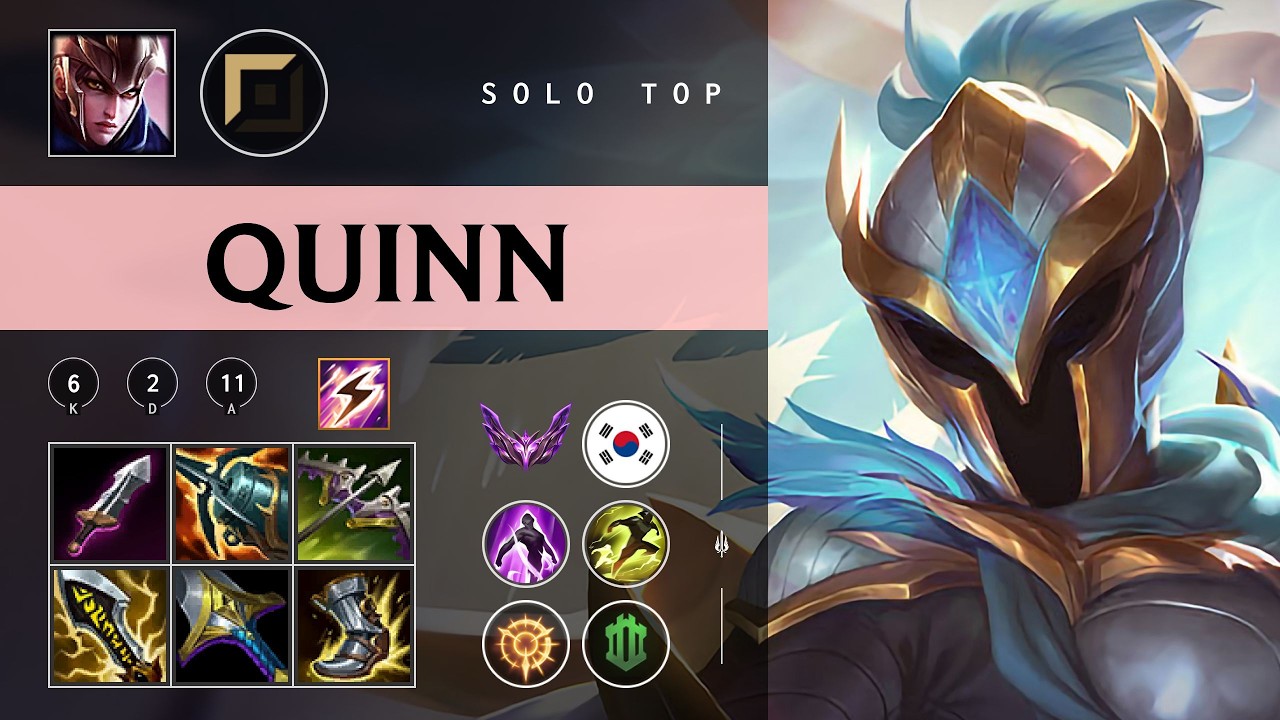Quinn Top vs Yorick - KR Master Patch 26.04