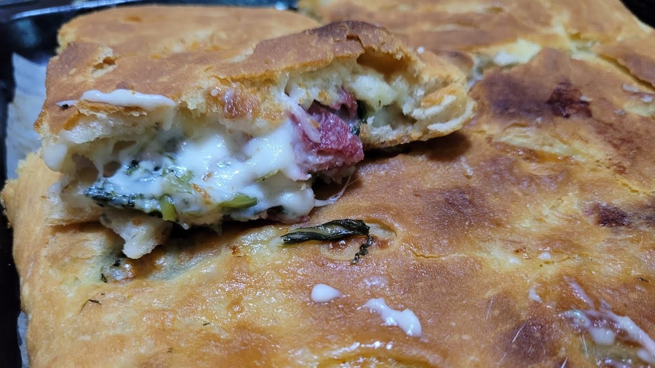 PIZZA BIANCA IN TEGLIA SUPER FARCITA - LA CUCINA DI GILDA