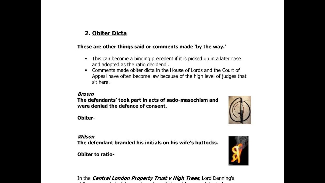 Persuasive Precedent