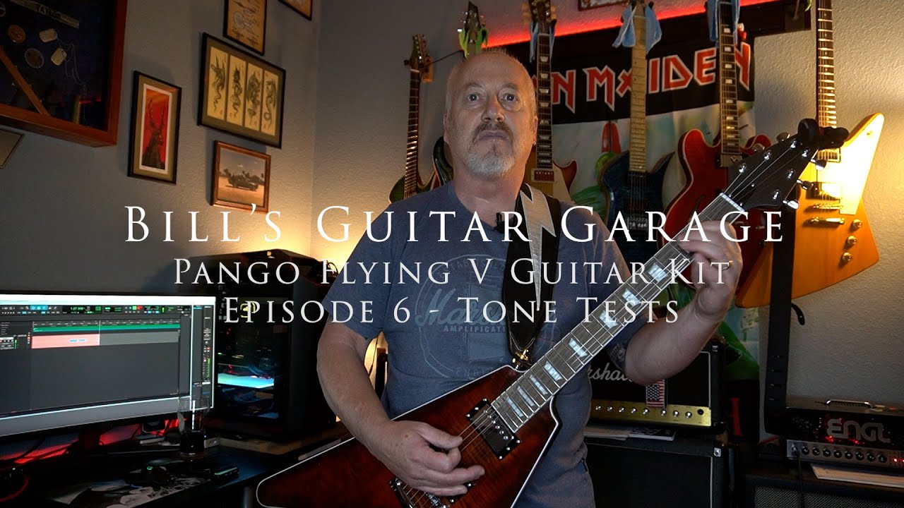 Демонстрации звука гитарного набора Flying V от Pango Music, эпизод 6