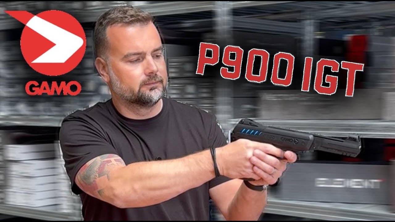 Jedna z nejlevnějších vzduchových pistolí - GAMO P900 IGT