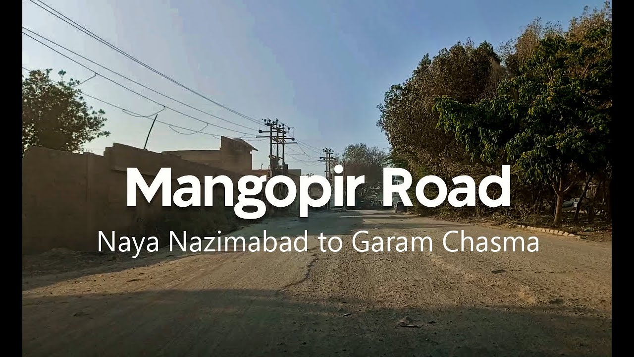 Mangopir Road | Part 4 | Karachi Street view | 4k | 19th March 2023