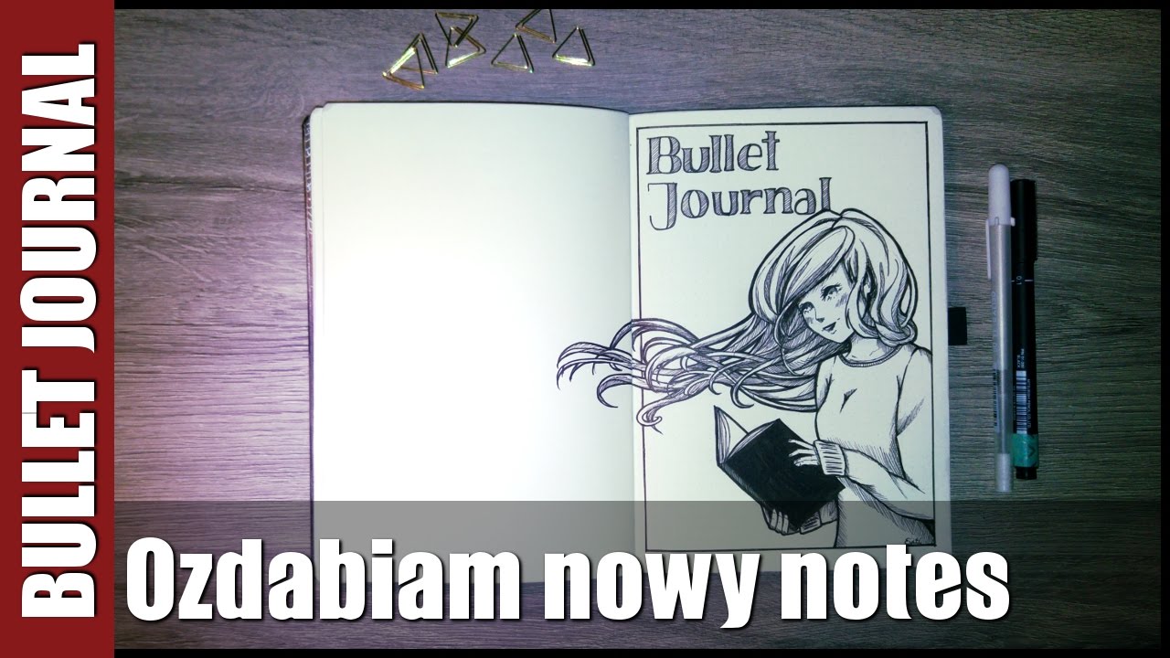♢ Bullet Journal - Ozdabiam nowy notes