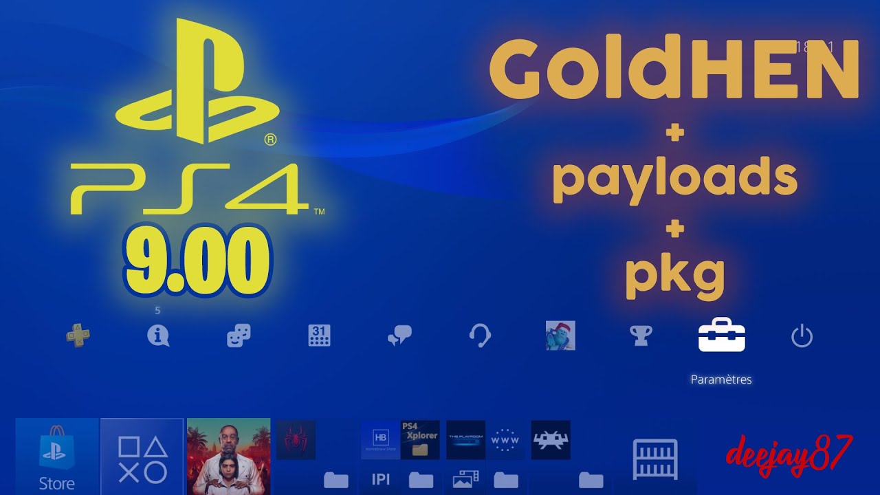 🔴 PS4 9.00 - GoldHEN 2.0b2 en quelques minutes !! - disque dur externe avec app2usb