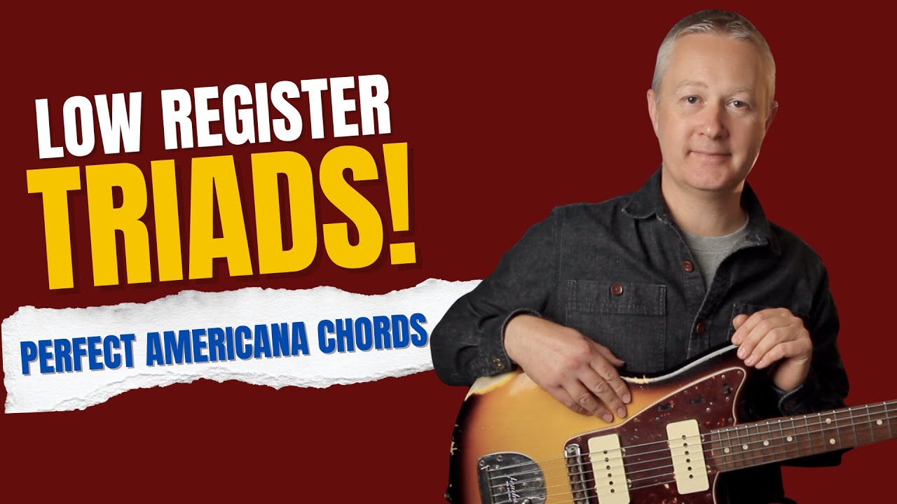 Низкие трезвучия; Идеальные аккорды в стиле американа и инди-фолк!