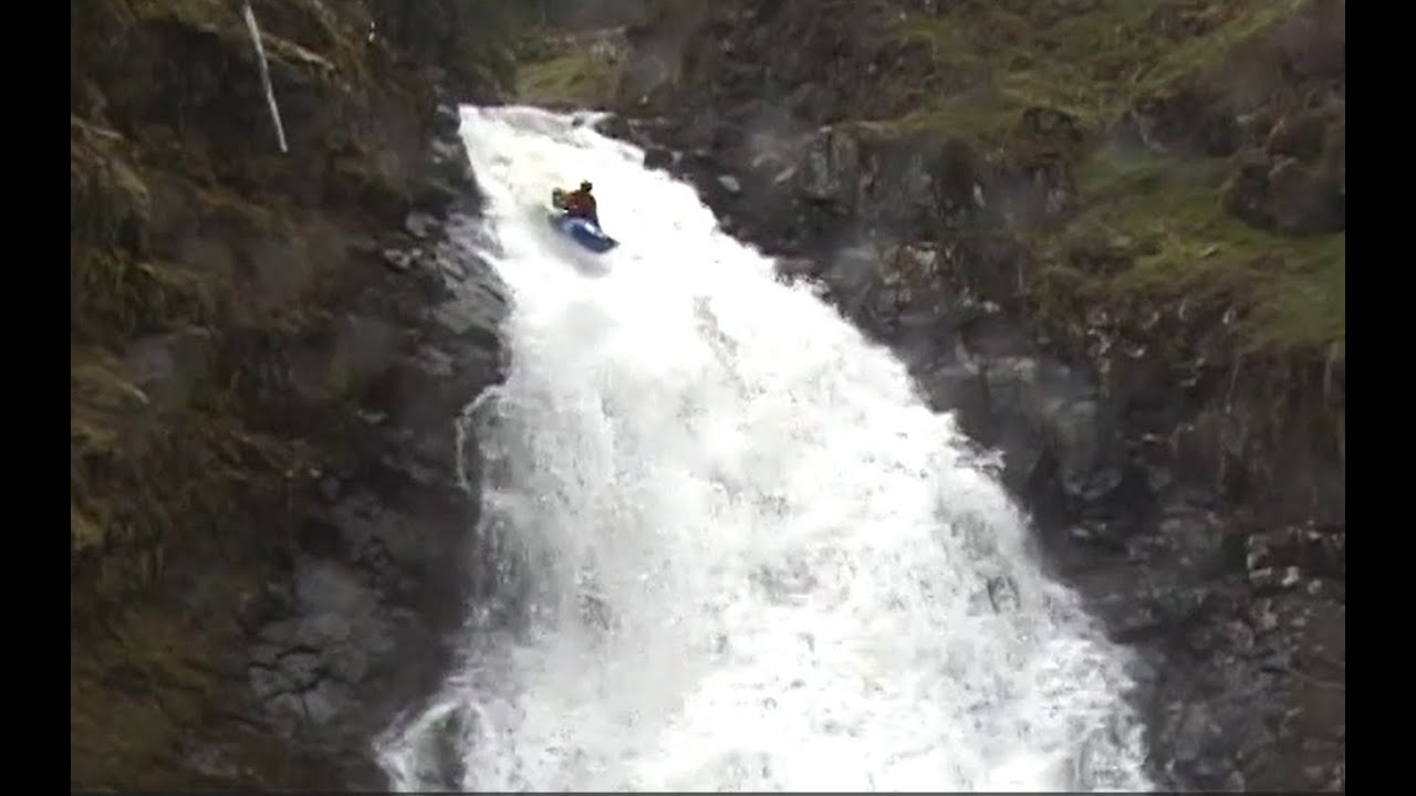 WATERFALL KAYAKING IDAHO