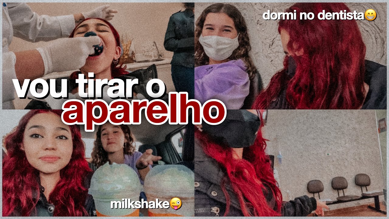 VOU TIRAR O APARELHO ATÉ QUE ENFIM - VLOG NO DENTISTA COM MINHA AMIGA ATRIZ - ENTÃO ROBERTA FAMILY