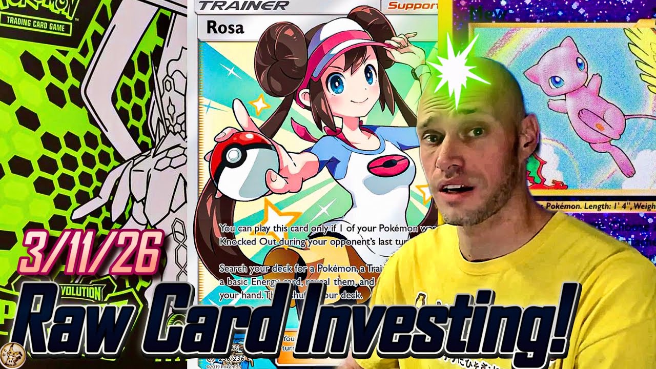 Pok&eacute;mon Card HOT TAKES! - Weekly Raw Card INVESTING - 3/11/26