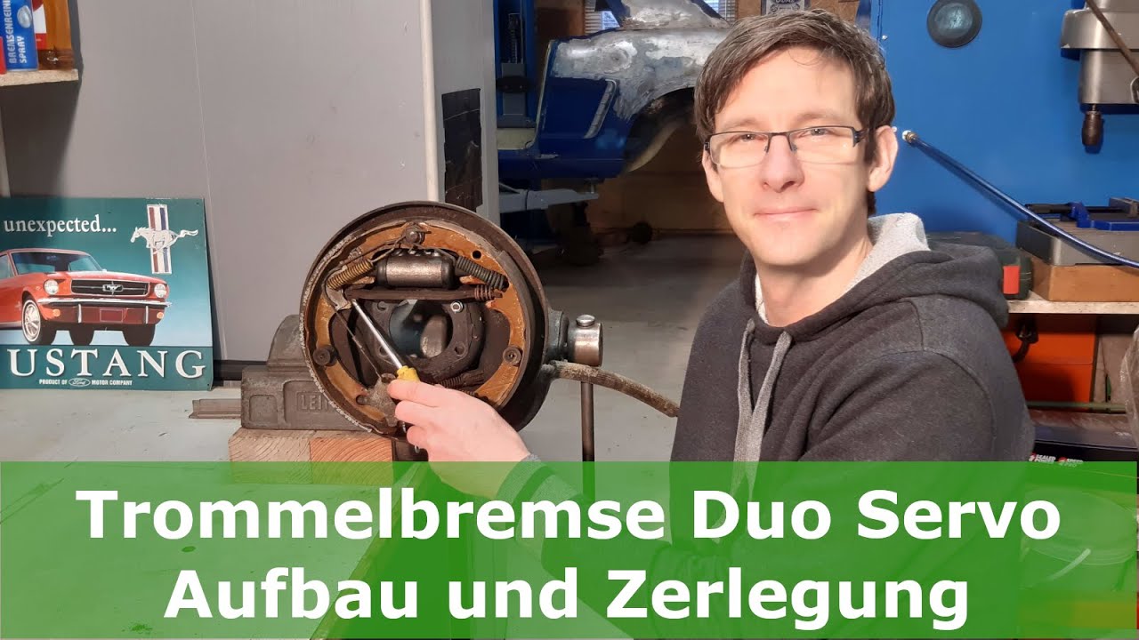 Trommelbremse überholen Teil 1: Aufbau und Zerlegung Duo Servo Bremse | Ford Mustang