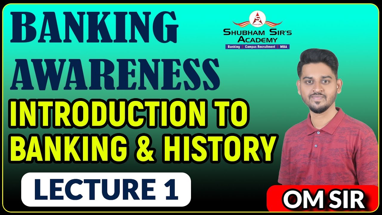 Banking Awareness Introduction to Banking History by OM SIR SSA #ssa #omsir #bankingawareness #ibps