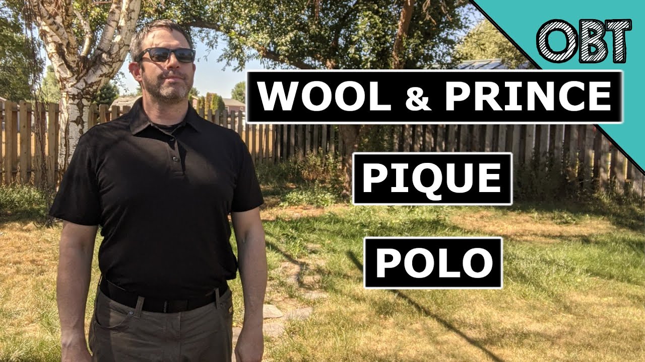 Wool and Prince Pique Merino Wool Polo Shirt (L vs XL Size and Initial Impressions)