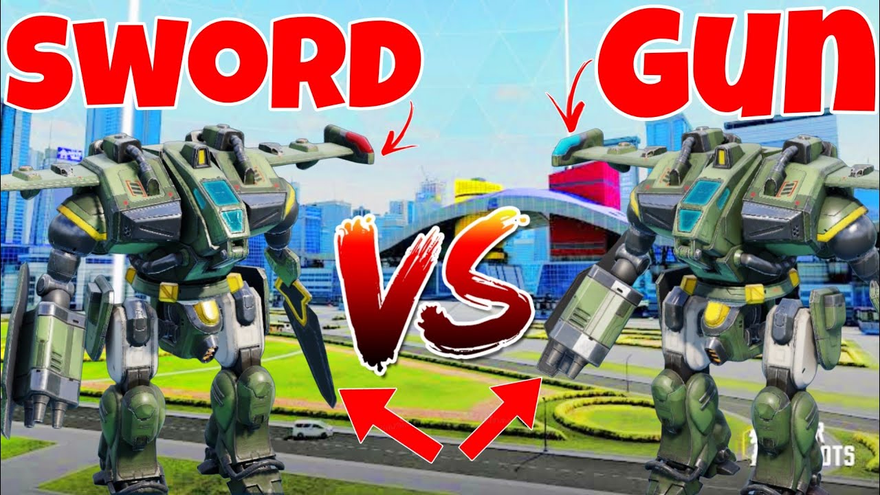 🔥SWORD Unit-190 - Gun Vs Sword - Deatiled Comparison - war robots - This vs That