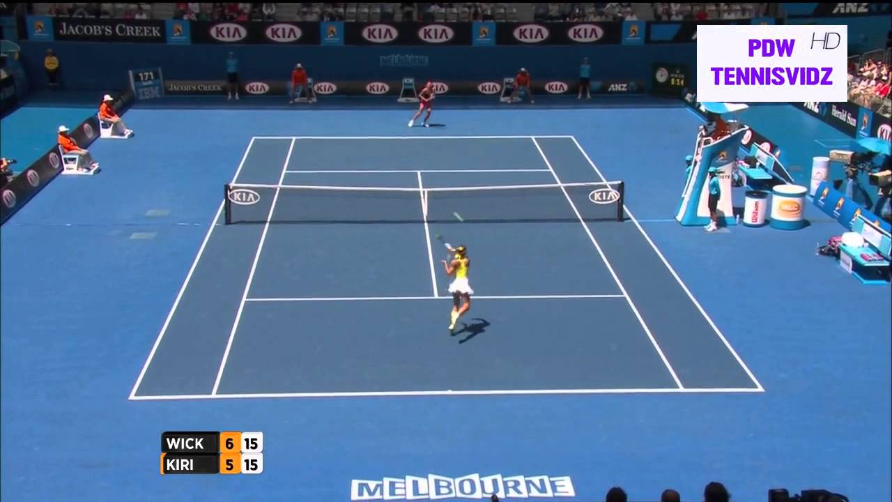 Kirilenko vs Wickmayer 2013 Highlights