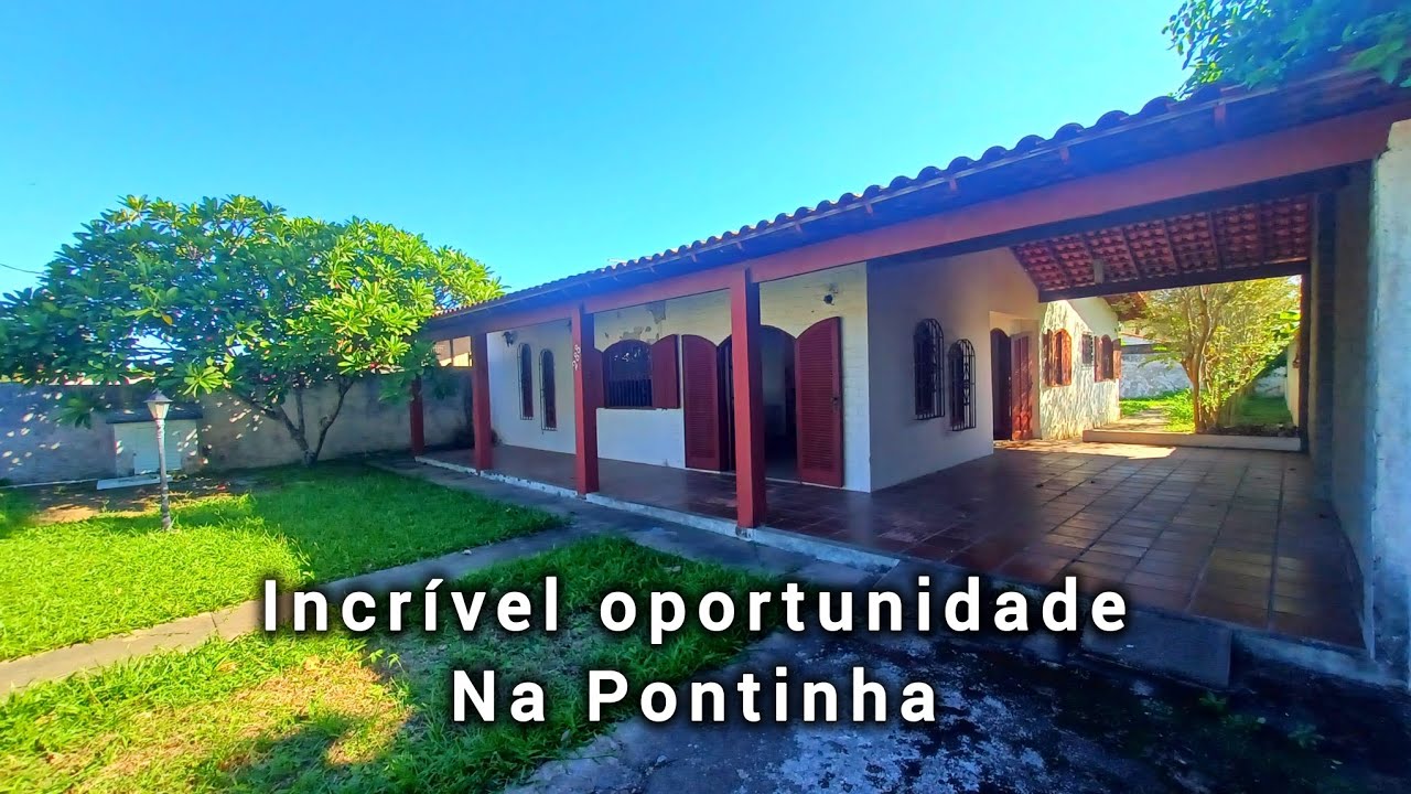 ( VENDIDO ) CASA NA PONTINHA PREÇO DE OPORTUNIDADE ARARUAMA NA REGIÃO DOS LAGOS ÁREA NOBRE