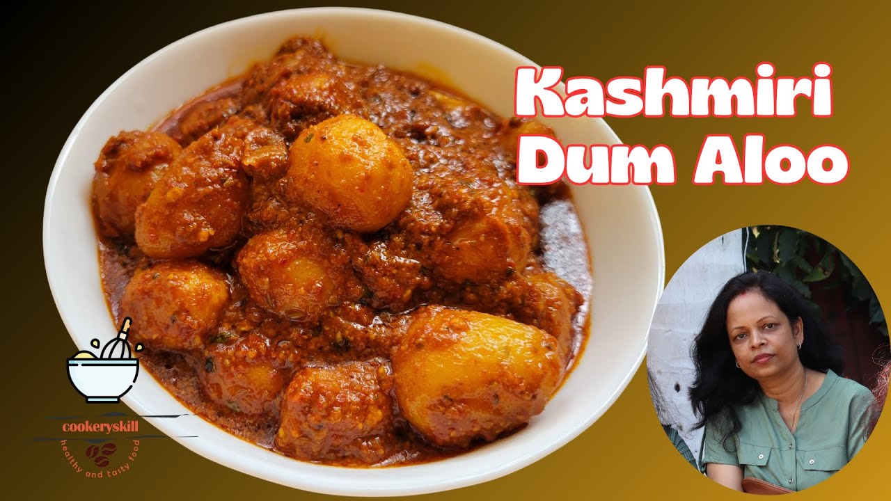 Kashmiri Aloo Dum Recipe | कश्मीरी दम आलू | No Onion, No Garlic Potato Recipes | दम आलू की सब्जी