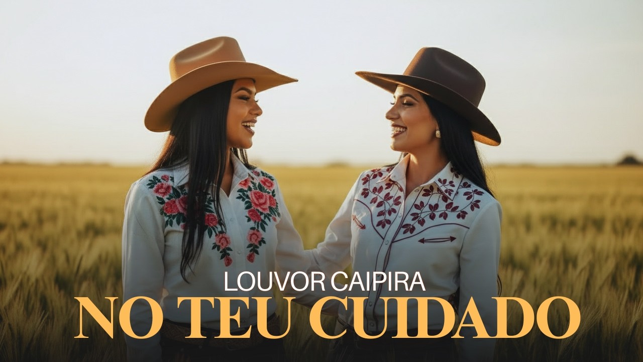 Teu Cuidado, Meu Abrigo🎵 Louvor Sertanejo para Acalmar - Modão Gospel - Luma&Liz