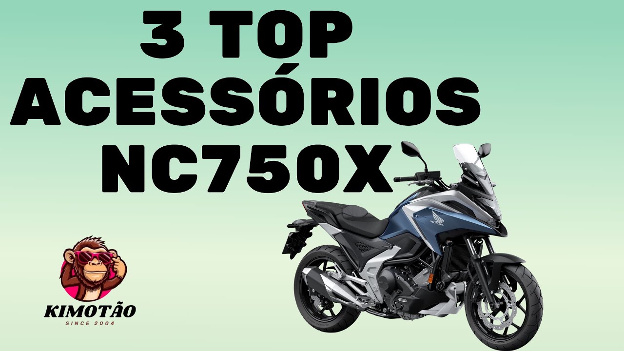 ACESSÓRIOS indispensáveis NC750X #nc750x