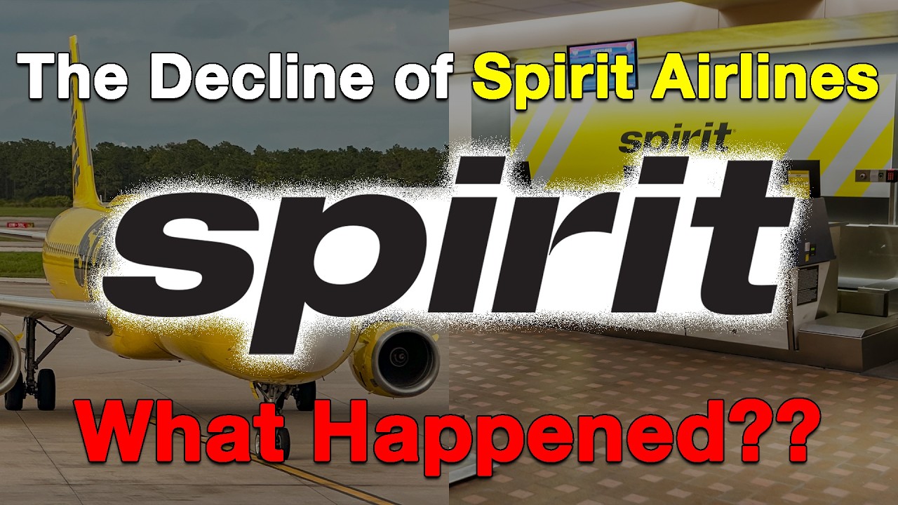 Упадок авиакомпании Spirit Airlines... Что произошло??