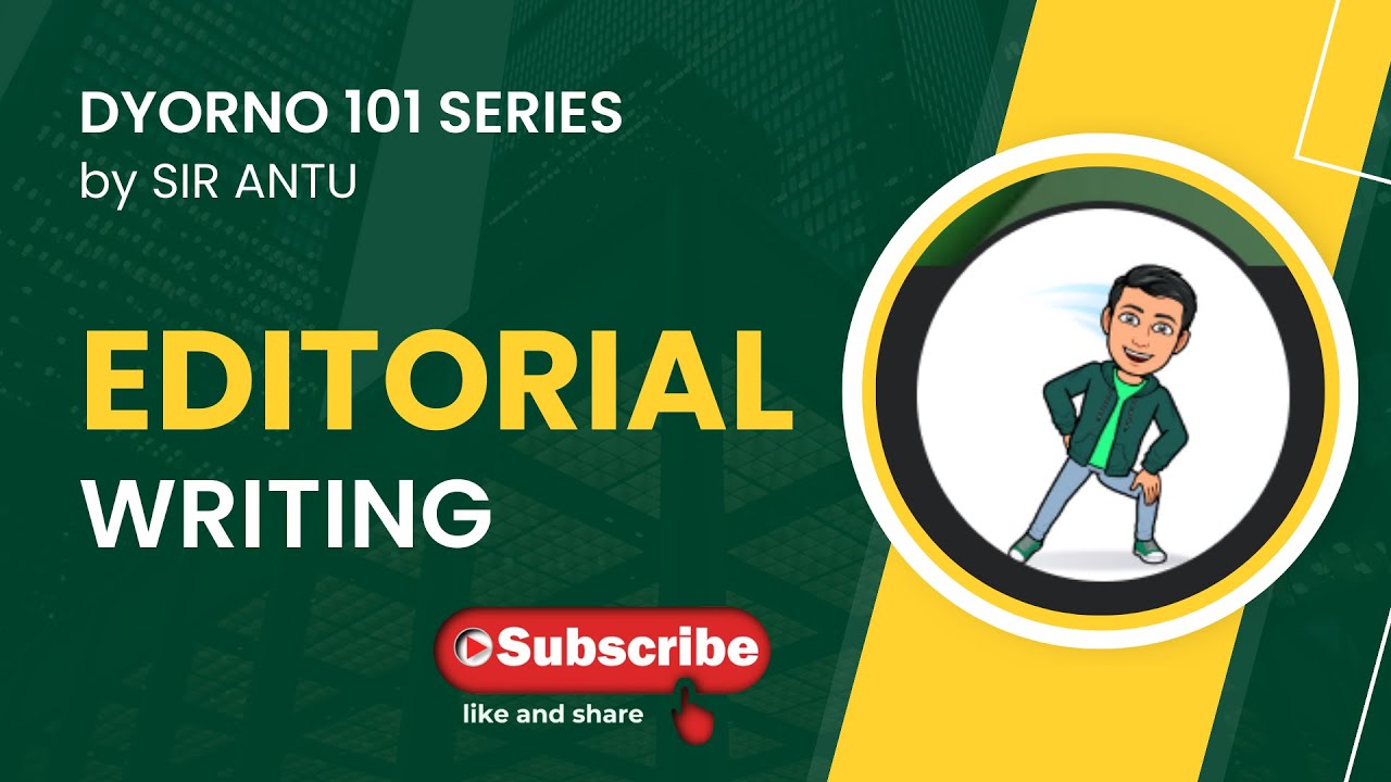 Dyorno101 Editorial Writing #editorial #journalism #depedTV #deped