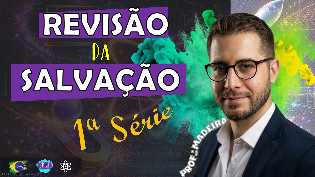 REVISÃO DA SALVAÇÃO - Introdução à Cinemática e Movimento Uniforme  - 1ª série