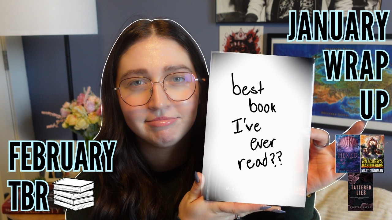 January Wrap Up & February TBR💗🕮