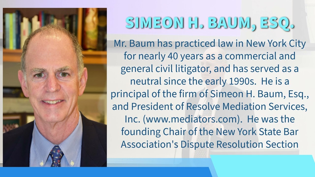 3 Day Commercial Mediation Training | Spring 2026