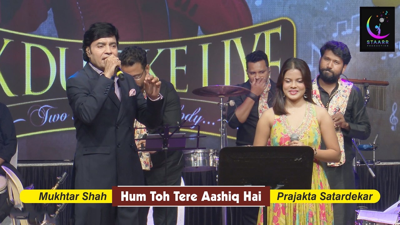 Hum Toh Tere Aashiq Hai  |  Mukhtar Shah & Prajakta Satardekar | Ek Duje Ke Liye