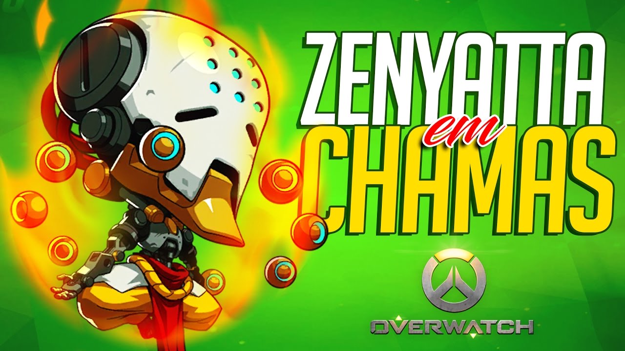 Overwatch - Zenyatta em chamas, EMBRAZADO! Ranked.