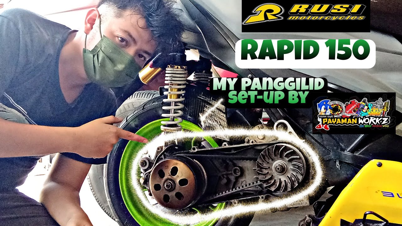 My Rapid 150 Panggilid Set-up by Payamanworkz! | eto ang totoong ambag sa performance! 💪😎🔥