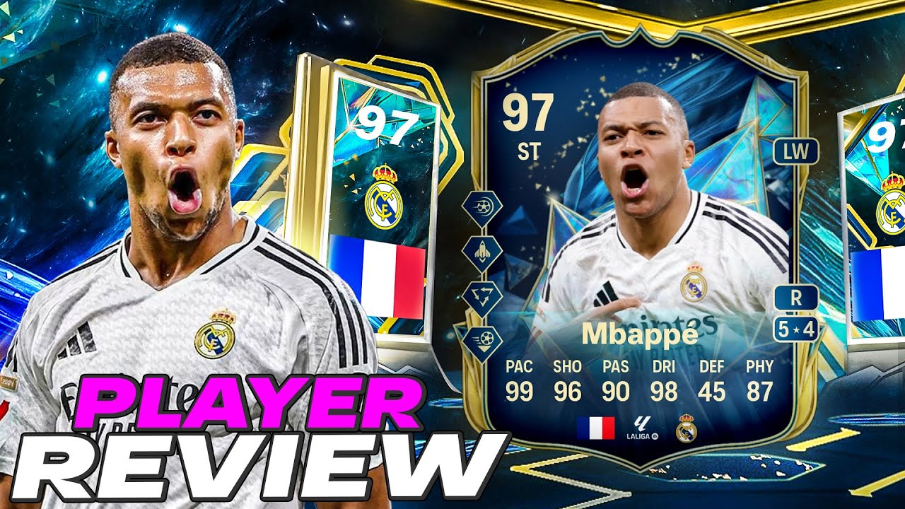 🤯97 TOTS MBAPPE PLAYER REVIEW - EA FC 25 ULTIMATE TEAM