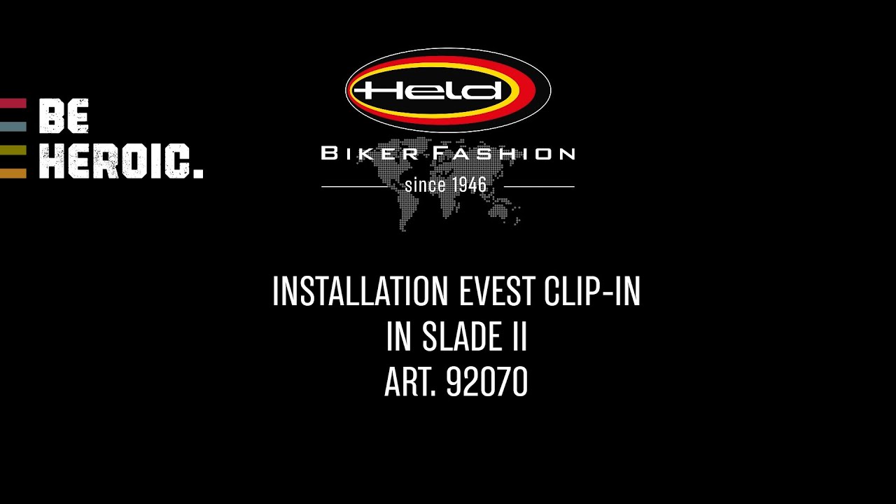 Tutorial: Installation eVest Clip-in in Slade II (leather suit)