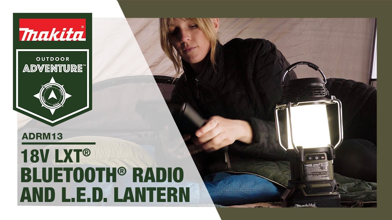 Outdoor Adventure&trade; 18V LXT&reg; Bluetooth&reg; Radio and L.E.D. Lantern (ADRM13)
