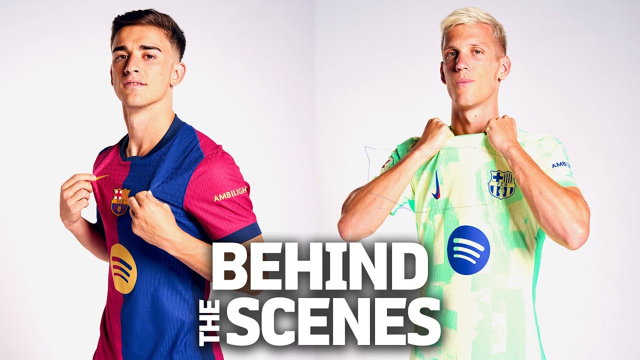 INSIDE LOOK AT OUR PLAYERS ON 1st & 3rd KIT SHOOTING DAY  | FC Barcelona 🔵🔴