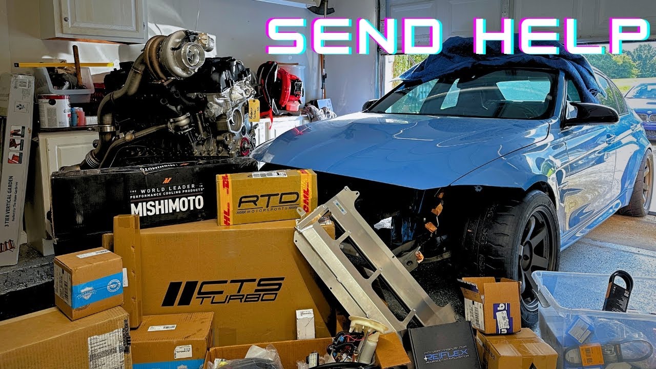New & old Parts For The Single Turbo F80 M3 ! Part 3